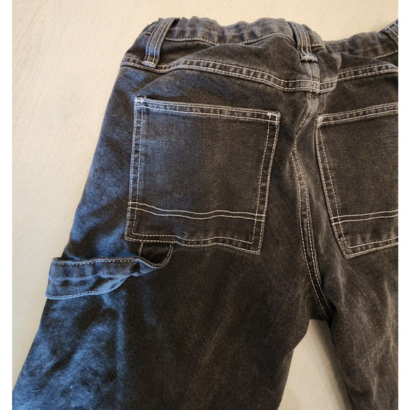 J GALT Shanghai Black Carpenter Jeans Black SZ S Brandy Melville Baggy Fit 90s - Picture 5 of 8